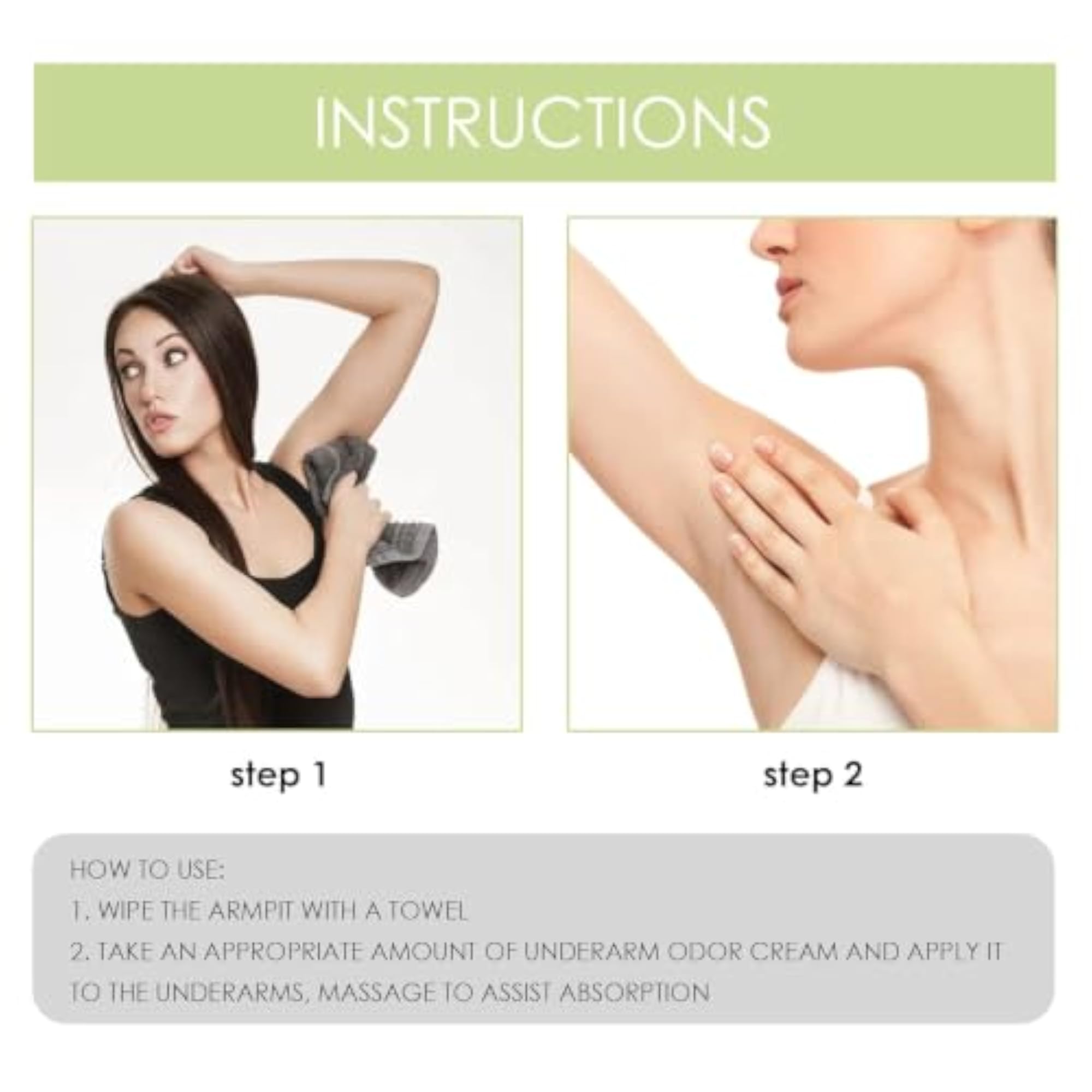Body Odor Remove Cream, 20g