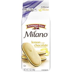 Pepperidge Farm Milano Cookies Lemon Chocolate (4 Pack)