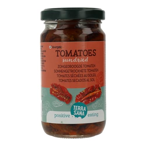 Terrasana Tomates Secados Al Sol En Aceite De Oliva Virgen E 180 G 180 ml