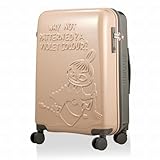 [ハピタス] [Siffler] ムーミン スーツケース HAP2286-57 MC20 お絵かきミイ BE/BR