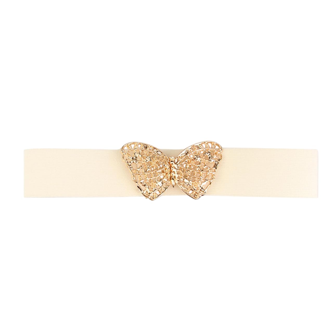 Women'S Fashion Stretchable Waist Belt With Butterfly Design Buckle-image-9