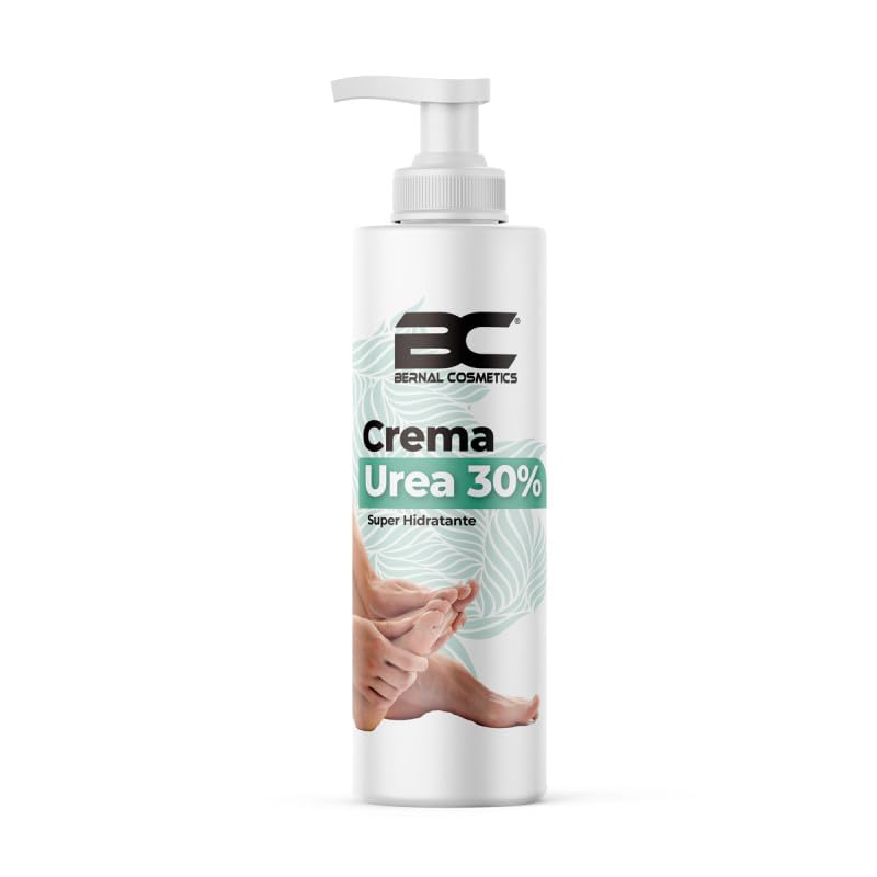 Crema Hidratante con Urea 30% para Piel Muy Seca, Áspera y Agrietada - 500 ml