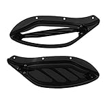 【Fitment】Designed to fit 1996–2013 Electra Glide, Street Glide, and Trike models, this adjustable side wing deflector kit seamlessly integrates with your fairing system 【Material – Durable ABS Construction】 Crafted from durable ABS plastic, the defle...