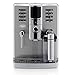Gaggia Accademia Macchina da Caffè Automatica, per Espresso e Bevande a Base di Latte, Caffè in Grani o Macinato, RI9702/012, Silver, 1500W