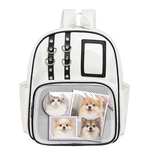 Bolso para mostrar insignias y almacenamiento estético de PU para deporte
