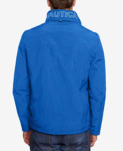 Image of Nautica Men's Lightweight Sailing Jacket - Waterproof & Windproof, Breathable