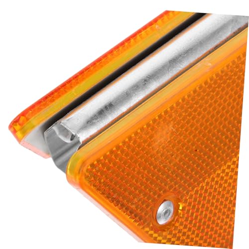 Marcadores reflectantes para carretera doble cara 4 piezas miniatura 3