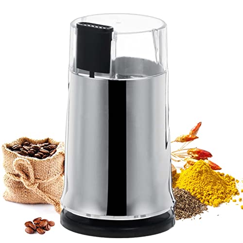 CHIBO Amoladora de café, Molinillo de café eléctrico de 200W Grano de Grano Pimienta de semilla Especias Hierbas Hierbas…