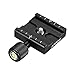 Andoer Aluminium Quick Release Plate QR Clamp with Gradienter Fits Arca Swiss RRS Wimberley for Tripod Ballhead