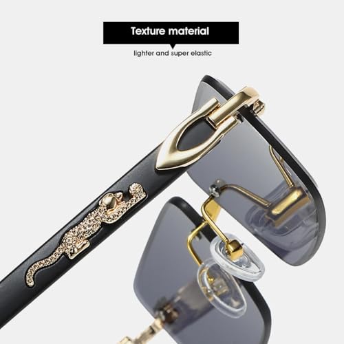 Fashion Small Rectangle Rimless Uv4004