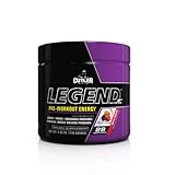 Cutler Nutrition Legend Pre-Workout Energy Formula, Berry Splash, 4.93 Ounce