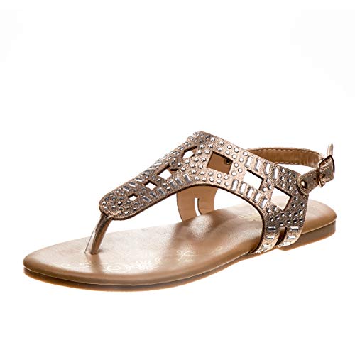 Josmo Girl's Lilly Flat Sandal