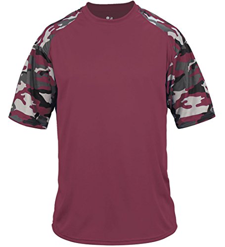 Badger Men's Camo Sport T-Shirt