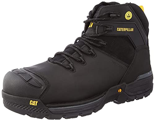 Cat Footwear Excavator Lt CT S3 WP HRO Sra, Bota Industrial Hombre, Black, 42 EU