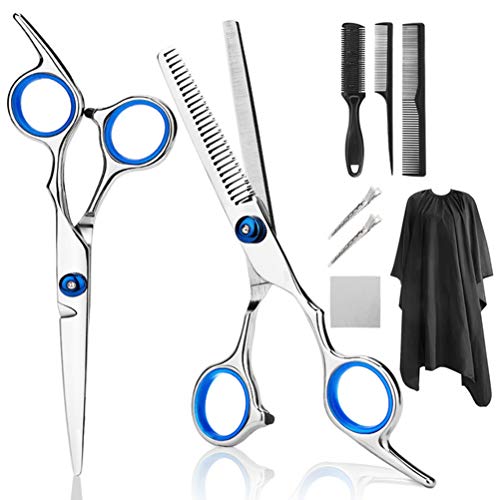 barber scissors and comb set