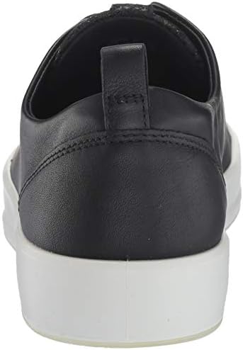 ECCO Women's Soft 8 Sneaker, Black Shimmer, 10-10.5 | Image 2