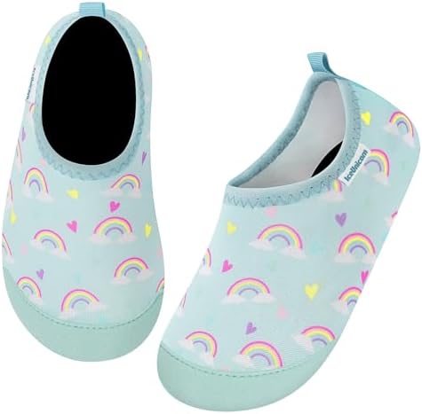 IceUnicorn Baby Strandschuhe Badeschuhe Wasserschuhe Schwimmschuhe Kinder | Atmungsaktiv/Rutschfest/Leicht/Schnelltrocknende Aquaschuhe Wasserschuhe Schwimmschuhe für Kinder