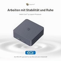 Beelink Mini PC EQi13, Intel Core i5 13420H 16GB DDR4 500GB M.2 PCIe4.0 SSD | 8C/12T, bis zu 4.6Ghz, Mini Computer Windows 11 Pro, 4K Dual HDMI, Dual 2.5G LAN, WiFi6/BT5.2 – Ansicht 2