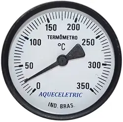 Termômetro 3 Polegadas Forno Churrasqueira 350ºc H200 Defuma
