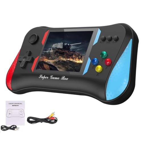 Image of NextTech UHD Retro Handheld Game Console | Built-in Classic Games | Mini Portable Video Game Player for Kids & Adults | Plug & Play Gaming Device | Random Color