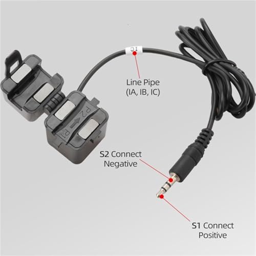 Transformador de corriente CA de pinza OPCT35AL 600A sensor split core 40mA 5