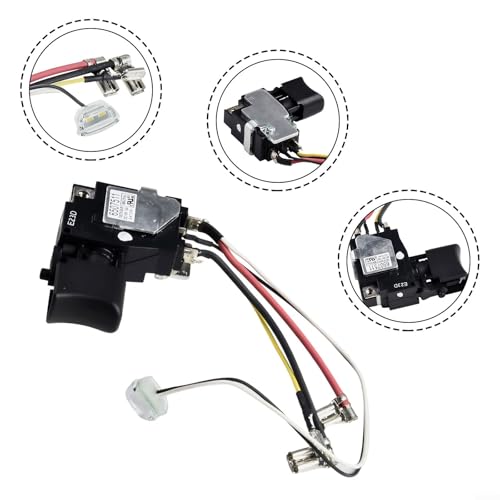 Interruptor 18V 650751-1 repuesto de gatillo inalámbrico para gama DTD152 y TD152D 4