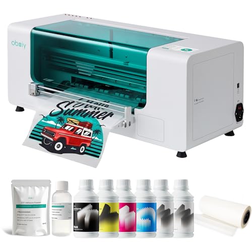Image of DP1 DTF Printer A3+ XP600 15 inch Transfer Printing Maching with White Ink Circulation, Auto Time Cleaning Maintenance printhead+Ink Anti-Clog Tech,3X-Speed Compared to L1800, Built-in Film Cutter