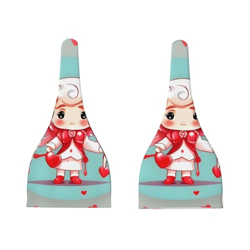 Newborn Baby Hat, Cute Loving boy Print Soft Top Knot Beanie Cap, Cute Baby Headwear for 0-6 Months Black3