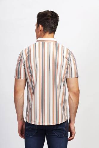 Image of BULLMER Trendy Regular Fit Printed Causal Shirt for Men - Pack of 1