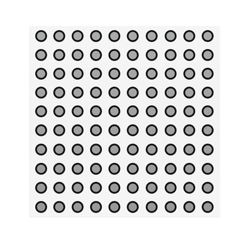YOOPAI 3.0 mm 3D Scanning Markers for 3D Scanners, 3D Scanning Marker Dot Stickers, Diffuse Markers for 3D Scanners (5 Sheets of 500 dots)