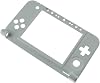 3DS XL LL Replacement Hinged Part Bottom Middle Frame Shell Housing Case for 3DSXL Game Console Case Housing Shell Replacement Black