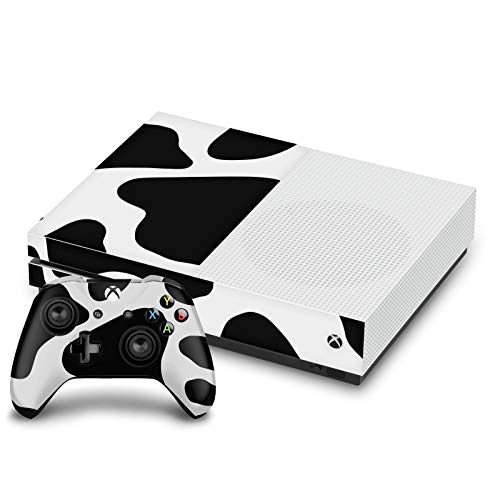 Skin Xbox One S vinyle anti-rayures Grace Illustration Vache protection console manette