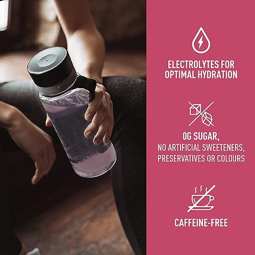 Organika Electrolyte Endurance - Sugar Free Pre-Workout Supplement with Beta-Alanine and L-Carnitine - Cherry Frost Flavour - 180g, 30 Servings - Image 6