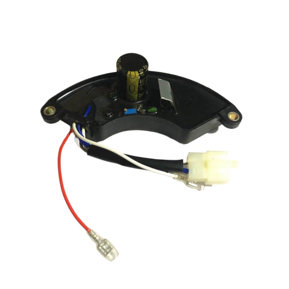 Regulador de Voltaje automático 350V 360UF LT390 T105A Compatible con CQJY AVR para generador monofásico EC6500 de 5kw