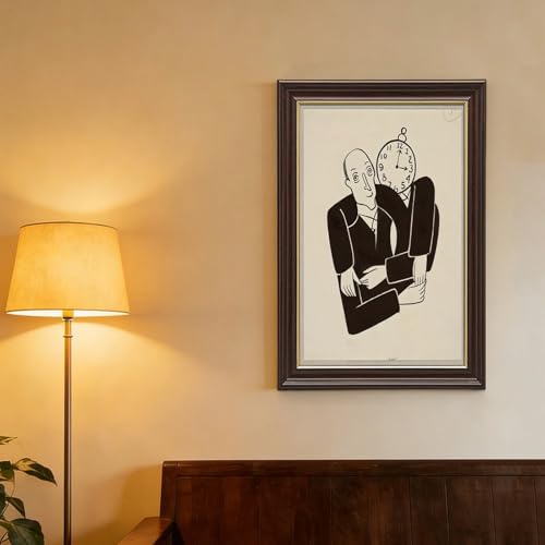 Impression giclée de Christina Malman décoration murale homme horloge - 4