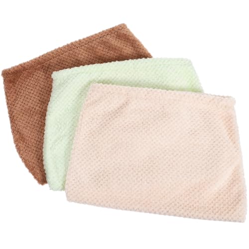 PACKOVE Juego de 3 Fundas para Escoba de Casa Multifuncionales, Lavables y Reutilizables, Cubiertas Elásticas para Trapeador, Paño de Barrido Absorbente para Limpieza de Color Aleatorio