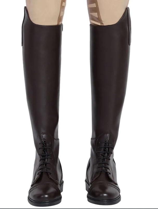 TuffRider Kid's Back Zip Boots - Synthetic Leather Comfort