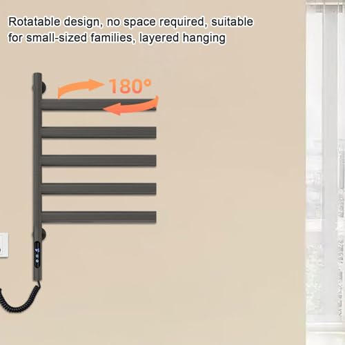 Calentador de toallas de pared blanco para spas y hoteles con ajuste de temperatura 4