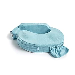 My Brest Friend Deluxe Nursing Pillow for Breastfeeding & Bottle Feeding, Enhanced Posture Support, Double Straps…