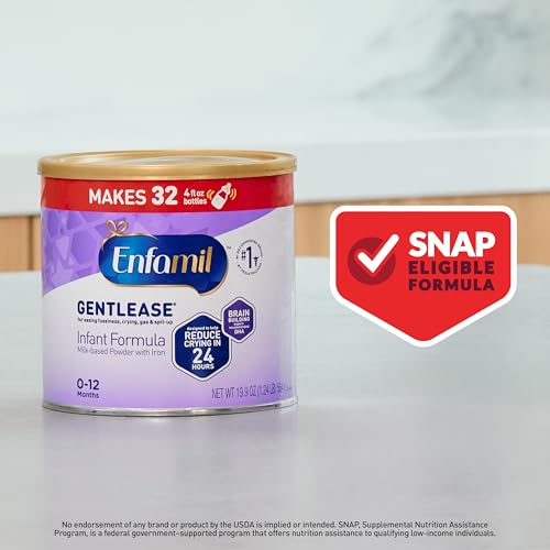 Enfamil Gentlease Easy to Digest Baby Formula, 19.9 Oz, 4 CT - image 4