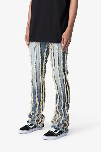 mnml Men's X641 Skinny Stacked Ripped Denim4