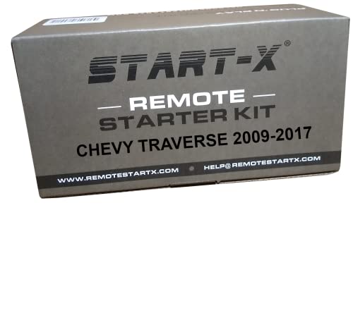 Start-X Remote Start for Chevrolet Traverse (2009-2017) | Plug n Play | 3 X Lock to Remote Start | 2009, 2010, 2011, 2012, 2013, 2014, 2015, 2016, 2017