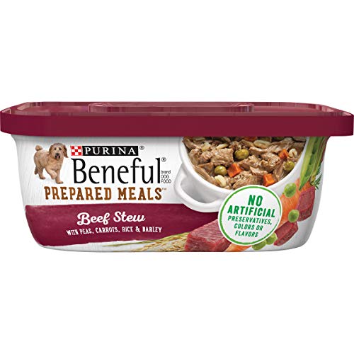 Purina Beneful Gravy Wet Dog Food, Prepared Meals Beef Stew - (8) 10