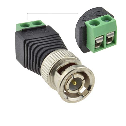 LipiWorld® BNC Connector Connectors for CCTV Camera (Screw Type Pack-10) 2