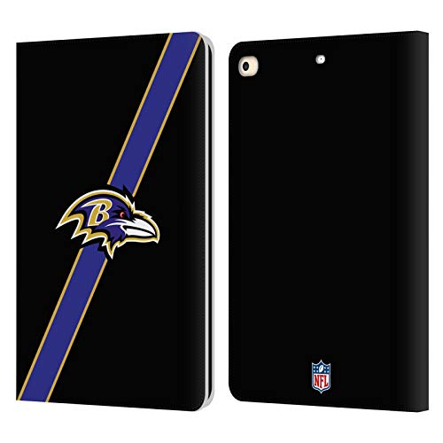 Funda Baltimore Ravens iPad 2017 tipo libro con ranuras para tarjetas