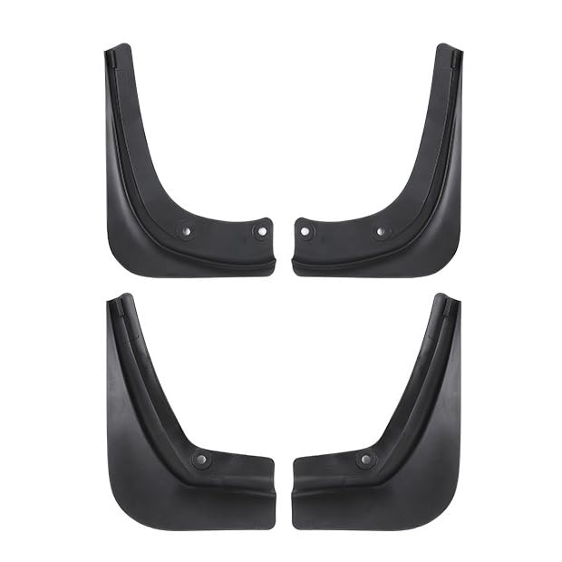 Image of Tesla Mud Flaps Model 3 2017-2023, Splash Guards No Need to Drill All Weather Winter Durable Protection Tesla Model 3 Accessories, Set of 4