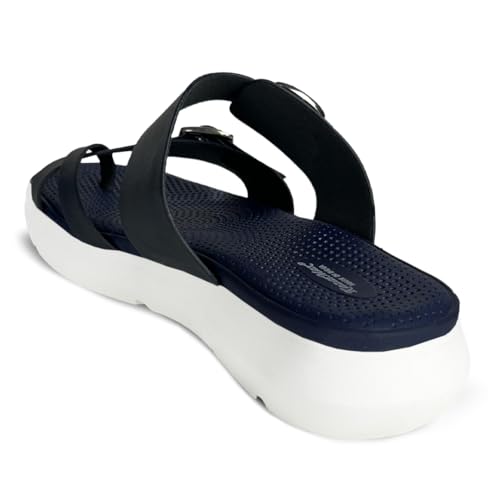 Image of KazarMax Women Magnolia Lightweight Double Strap | Cushioned | Bounce Back | Comfortable Flat Sandals