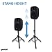 Gemini Portable PA System with Stands, Bluetooth, 600W Powered System with 6-Channel Mixer, Dual 10