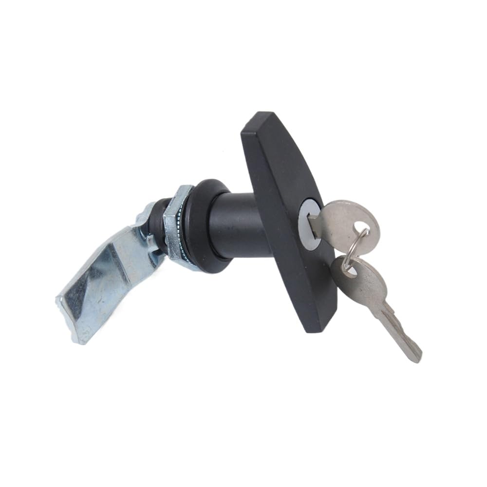 T-Handle Latch Lock for Car Camper Toolbox Trailer Door RV(Black)