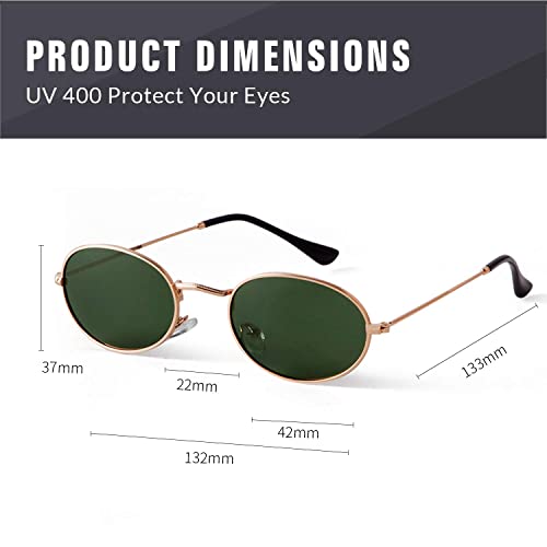 Image of GIFIORE Rimless Rectangle Sunglasses Retro 90s Frameless Sun Glasses Vintage Tint Lens Shades